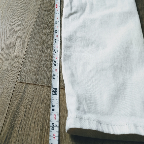 Banana Republic Ultra High-Rise Slim White Jeans Size 12 (31) - Picture 8 of 8